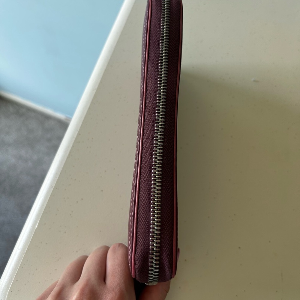 NEW Coach Pink and Purple Leather Wallet - Picture 7 of 7
